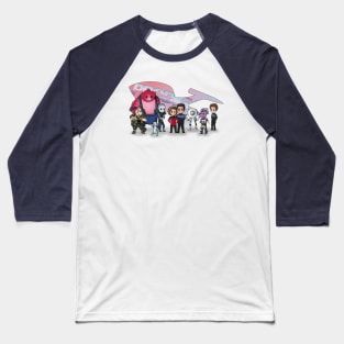 A Most Impressive Crew (Light background version) Baseball T-Shirt